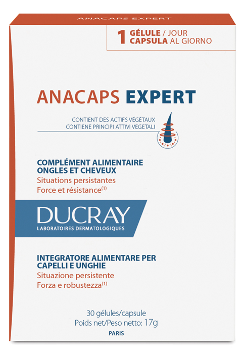DUCRAY ANACAPS EXPERT CAPELLI E UNGHIE 30 CAPSULE - Gruppofarmastore.it