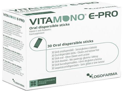 VITAMONO E-PRO 30 STICK ORODISPERSIBILI DA 1,1 G - Gruppofarmastore.it