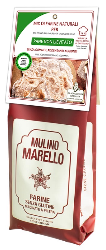 MIX FARINE NATURALI PANE NON LIEVITATO 500 G - Gruppofarmastore.it