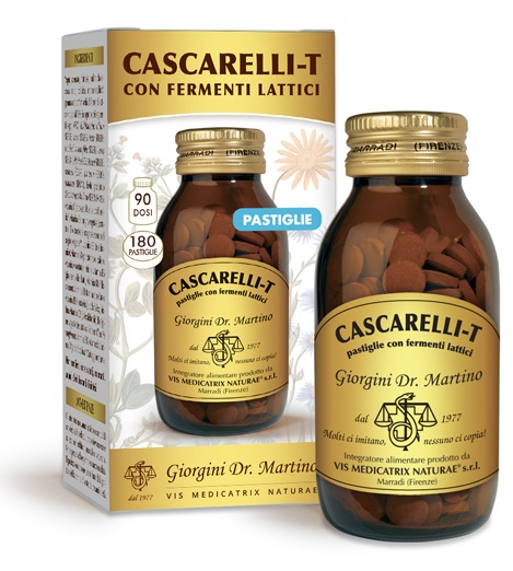 CASCARELLI T PASTIGLIE 180 PASTIGLIE CON FERMENTI LATTICI - Gruppofarmastore.it