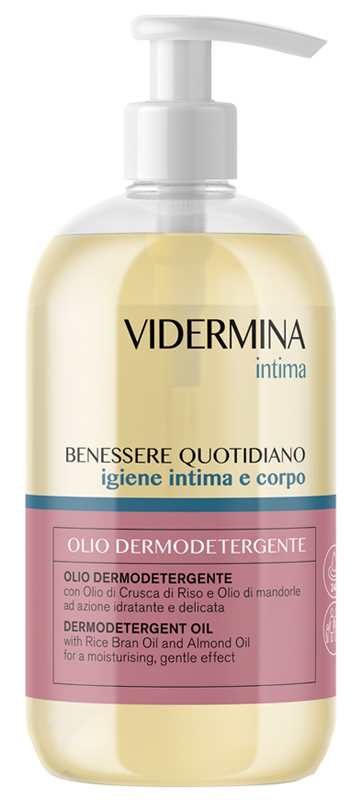 VIDERMINA INTIMA OLIO DETERGENTE CORPO E INTIMO 500 ML - Gruppofarmastore.it
