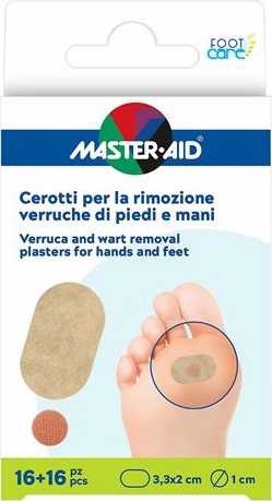 CEROTTO VERRUCHE PIEDI/MANI 16 PEZZI - Gruppofarmastore.it