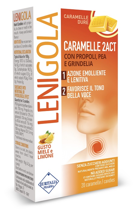 LENIGOLA 2ACT CARAMELLE DURE 20 PEZZI - Gruppofarmastore.it