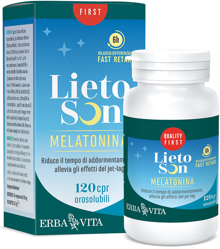 LIETOSON MELATONINA 120 COMPRESSE OROSOLUBILI - Gruppofarmastore.it