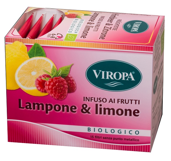 VIROPA INFUSO LAMPONE & LIMONE BIO 15 BUSTINE DA 2,7 G - Gruppofarmastore.it