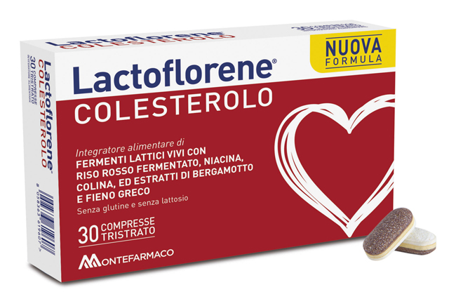 LACTOFLORENE COLESTEROLO TRISTRATO 30 COMPRESSE - Gruppofarmastore.it