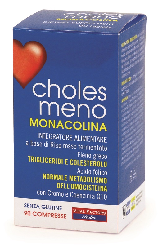 CHOLES MENO MONACOLINA 90 COMPRESSE - Gruppofarmastore.it