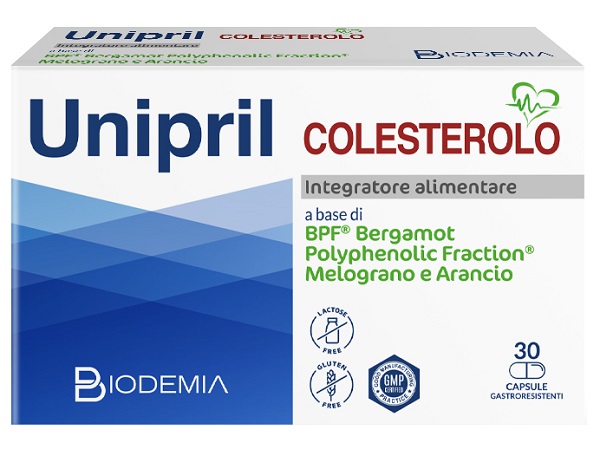 UNIPRIL COLESTEROLO 30 CAPSULE GASTRORESISTENTI - Gruppofarmastore.it