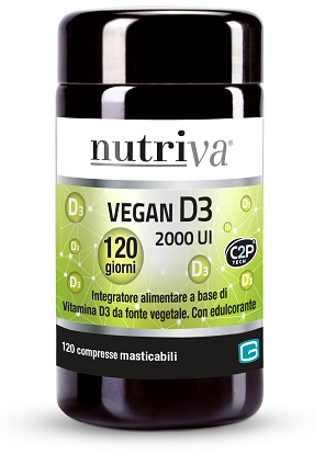 NUTRIVA VEGAN D3 120 COMPRESSE - Gruppofarmastore.it