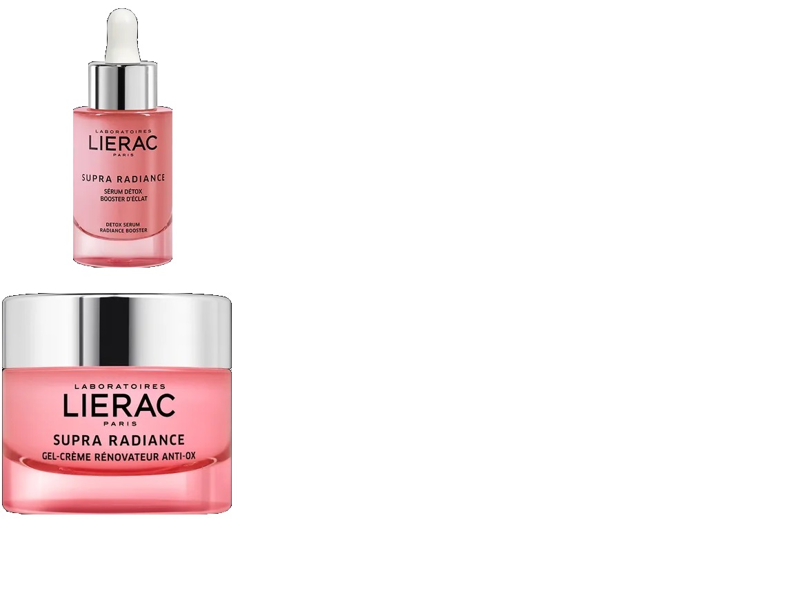 LIERAC COFFRET SUPRA RADIANCE CREAM GEL 50 ML + SIERO 30 ML OFFERED - Gruppofarmastore.it