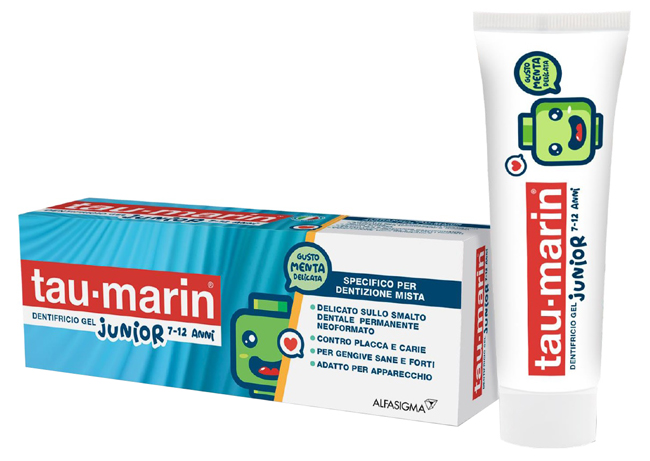 TAU MARIN DENTIFRICIO JUNIOR 7-12 ANNI 50 ML - Gruppofarmastore.it