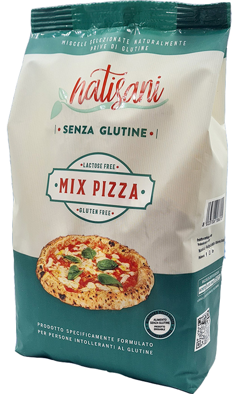 MISCELA PIZZA SENZA GLUTINE 1KG - Gruppofarmastore.it