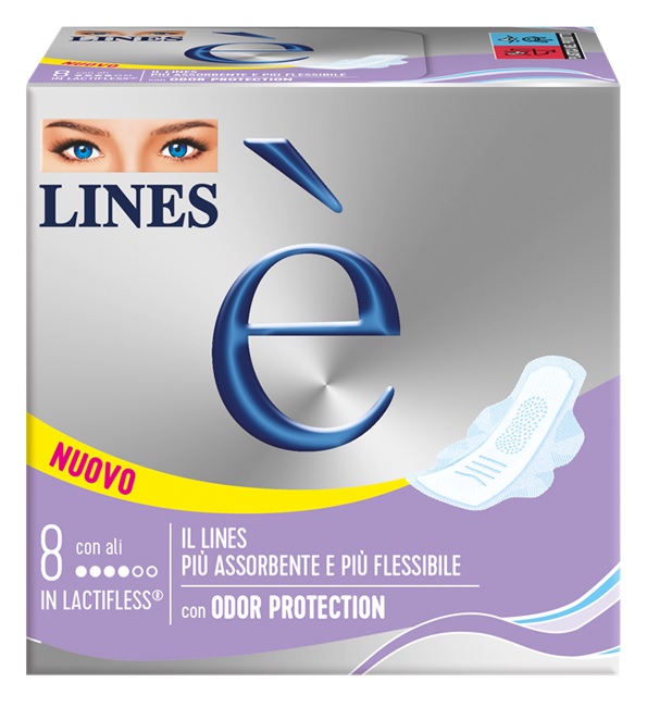 LINES E' ALI DOWNCOUNT 8 PEZZI - Gruppofarmastore.it