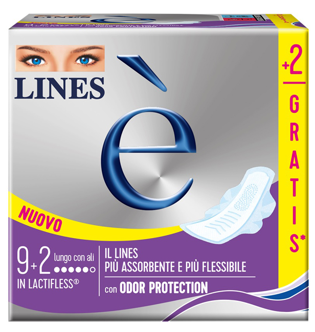 LINES E' LUNGO CARRY PACK 9 + 2 PEZZI - Gruppofarmastore.it