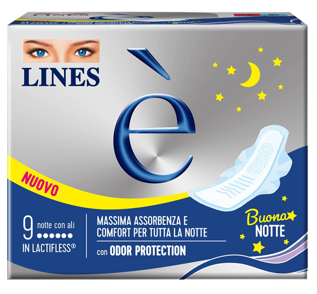 LINES E' NOTTE CARRY PACK 9 PEZZI - Gruppofarmastore.it