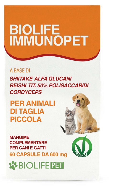 BIOLIFE IMMUNOPET 60 CAPSULE - Gruppofarmastore.it