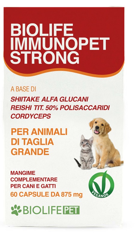 BIOLIFE IMMUNOPET STRONG 60 CAPSULE - Gruppofarmastore.it