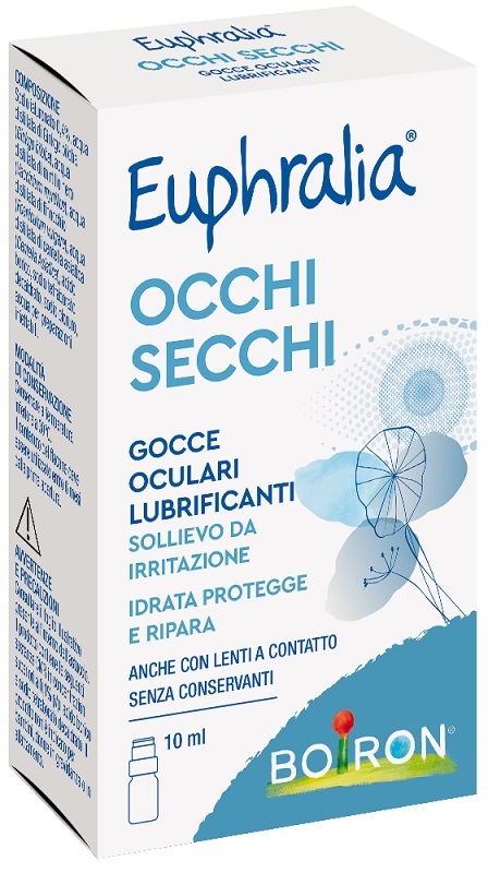 GOCCE OCUALRI LUBRIFICANTI EUPHRALIA OCCHI SECCHI 10 ML - Gruppofarmastore.it