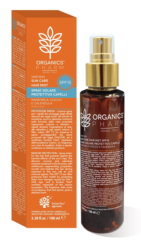 ORGANICS PHARM SUN CARE HAIR MIST SPF15 100 ML - Gruppofarmastore.it