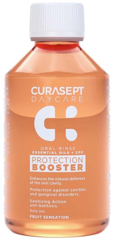 CURASEPT DAYCARE COLLUTORIO PROTECTION BOOSTER FRUIT SENSATION 500 ML - Gruppofarmastore.it