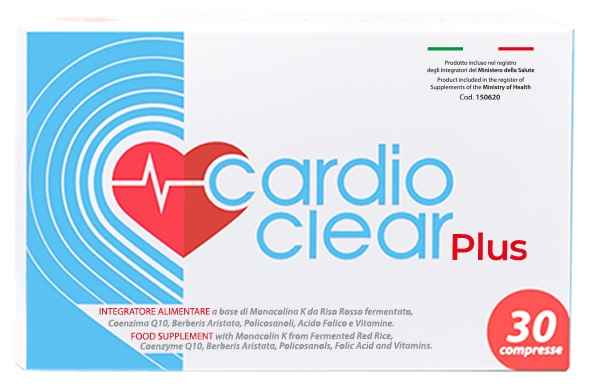 CARDIOCLEAR PLUS 30 COMPRESSE - Gruppofarmastore.it