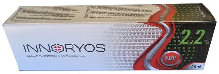 SIRINGA INTRA-ARTICOLARE INNORYOS 2,2% ACIDO IALURONICO 2 ML - Gruppofarmastore.it
