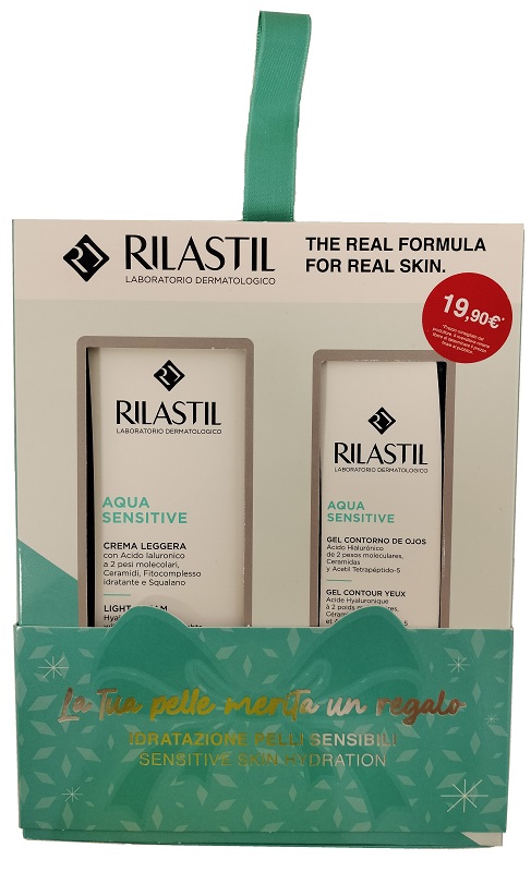 RILASTIL HYDROTENSEUR COFANETTO NATALE SIERO 15 ML + CREMA 40 ML - Gruppofarmastore.it