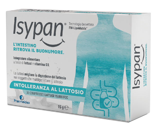 ISYPAN INTOLLERANZA LATTOSIO 30 COMPRESSE - Gruppofarmastore.it