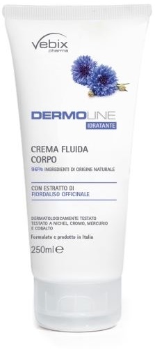 VEBIX DERMOLINE CREMA FLUIDA CORPO FIORDALISO 250 ML - Gruppofarmastore.it