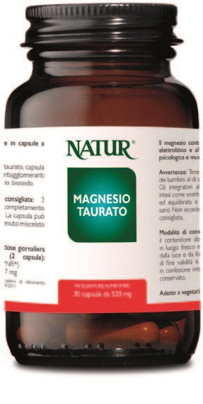 MAGNESIO TAURATO 30 CAPSULE - Gruppofarmastore.it
