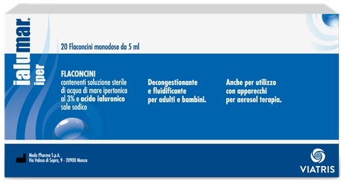 SOLUZIONE IPERTONICA 3% IALUMAR 20 FLACONCINI DA 5 ML TAGLIO PREZZO - Gruppofarmastore.it