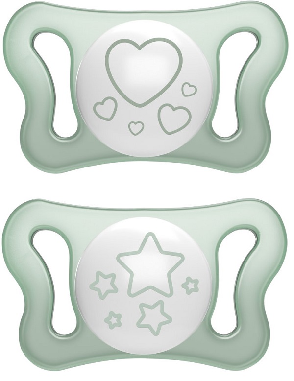 CHICCO SUCCHIETTO MICRO LUMI SILICONE 0-2M 2 PEZZI - Gruppofarmastore.it
