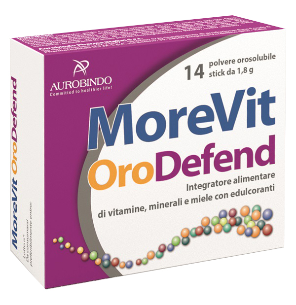 MOREVIT ORODEFEND 14 STICK 1,8 G CON EDULCORANTI - Gruppofarmastore.it