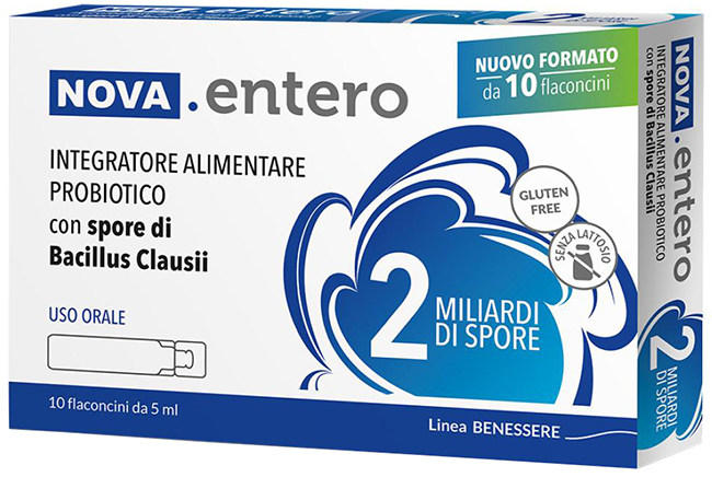 NOVA ENTERO 2 MILIARDI 10 FLACONCINI DA 5 ML - Gruppofarmastore.it