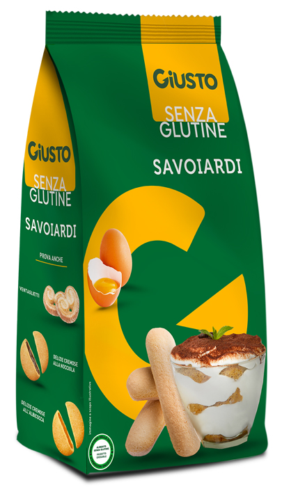 GIUSTO SENZA GLUTINE SAVOIARDI 150 G - Gruppofarmastore.it