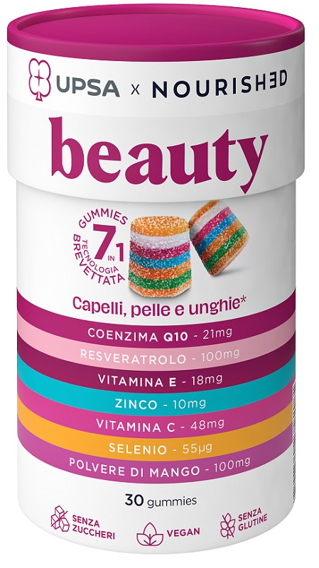 UPSA X NOURISHED BEAUTY 30 GUMMIES - Gruppofarmastore.it