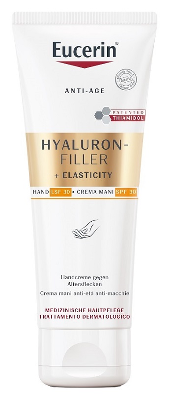EUCERIN HYALURON FILLER + ELASTICITY CREMA MANI ANTI MACCHIE 75 ML - Gruppofarmastore.it
