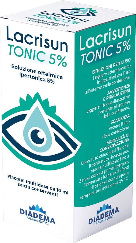SOLUZIONE OFTALMICA IPERTONICA LACRISUN TONIC 5% 10 ML - Gruppofarmastore.it