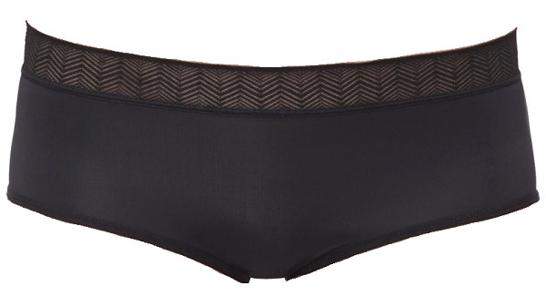 SELENACARE SLIP ASSORBENTE CICLO MESTRUALE MODELLO HIPSTER NERO XL - Gruppofarmastore.it
