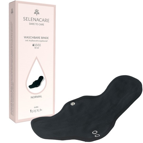 SELENACARE ASSORBENTE LAVABILE ASSORBENZA 1 NERO - Gruppofarmastore.it