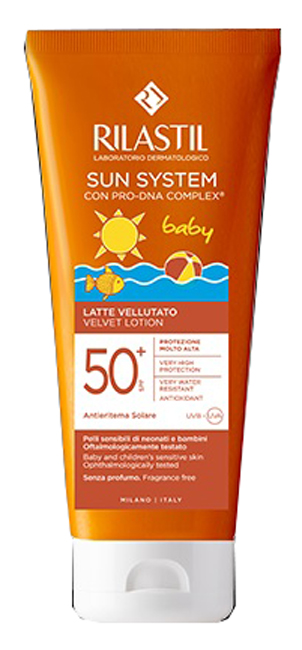 RILASTIL SUN SYSTEM BABY LATTE VELLUTO SPF50+ 250 ML - Gruppofarmastore.it