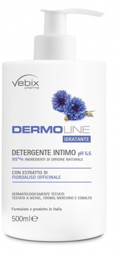 VEBIX DERMOLINE FIORDALISO DETERG.INTIMO 500 ML - Gruppofarmastore.it