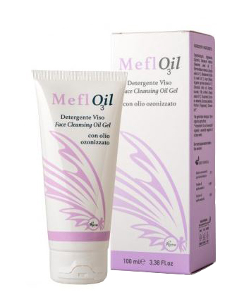 MEFLOIL OLIO GEL DETERGENTE VISO OLIO OLIVA OZONIZZATO 100 ML - Gruppofarmastore.it