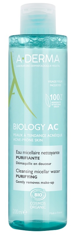 ADERMA BIOLOGY AC ACQUA MICELLARE DETERGENTE PURIFICANTE 200 ML - Gruppofarmastore.it