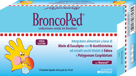 BRONCOPED SOLUZIONE ORALE 14 BUSTINE STICK PACK DA 10 ML - Gruppofarmastore.it