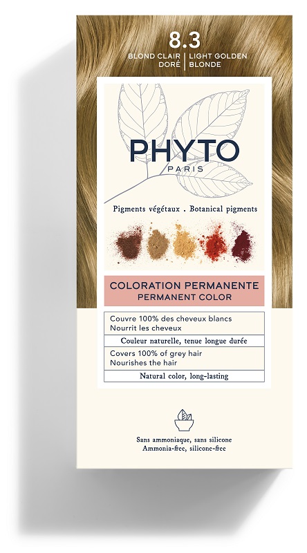COLOR KIT 8,3 BIONDO CHIARO DORATO LATTE RIVELATORE 50 ML + CREMA COLORANTE 50 ML + MASCHERA PROTETTIVA COLORE 12 ML + GUANTI - Gruppofarmastore.it