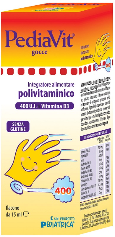 PEDIAVIT GOCCE 15 ML - Gruppofarmastore.it
