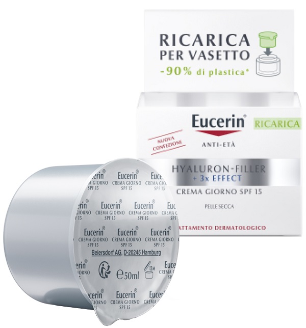 EUCERIN FACE CREAM ANTI AGE HYALURON GIORNO SPF15 50 ML - Gruppofarmastore.it