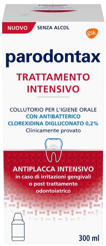 PARODONTAX TRATTAMENTO INTENSIVO CLOREXIDINA 0,2% - Gruppofarmastore.it