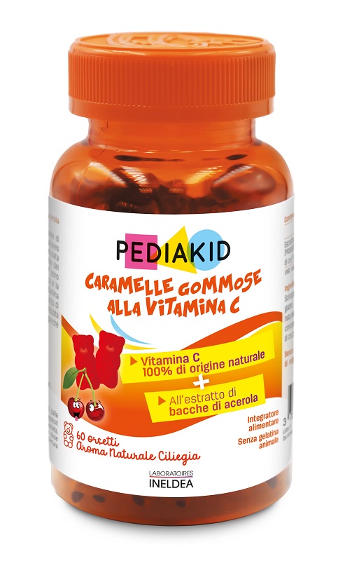 PEDIAKID VITAMINE C 60 ORSETTI GOMMOSI - Gruppofarmastore.it